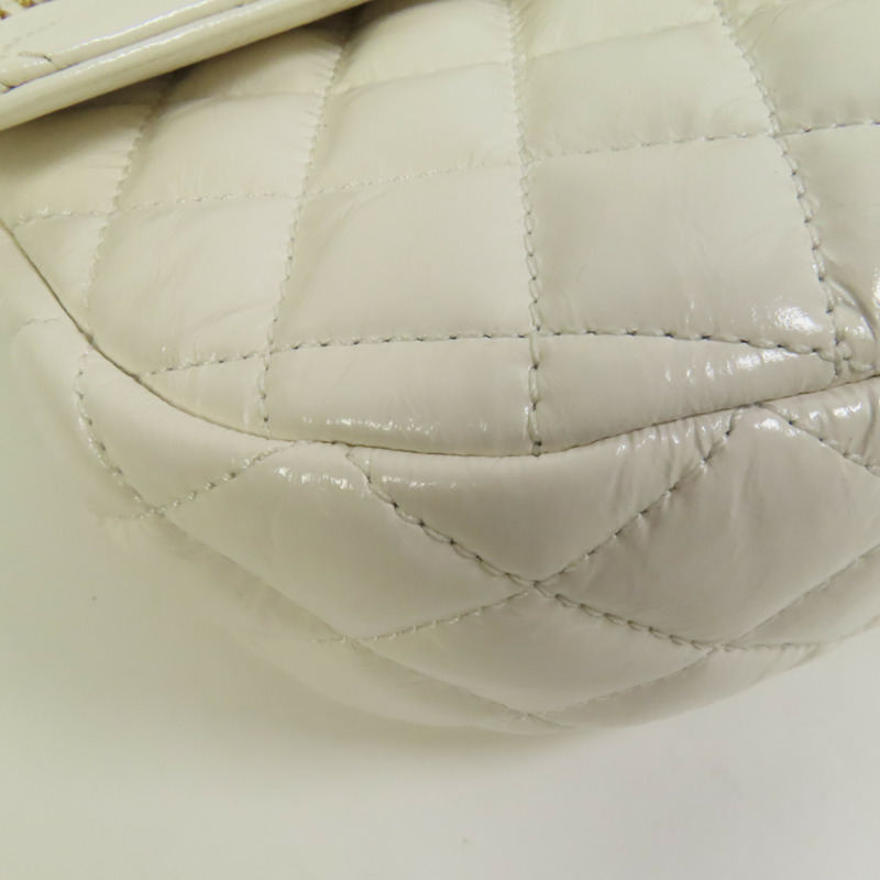 CHANEL 牛皮皮革24C 金扣手挽肩背兩用袋-11