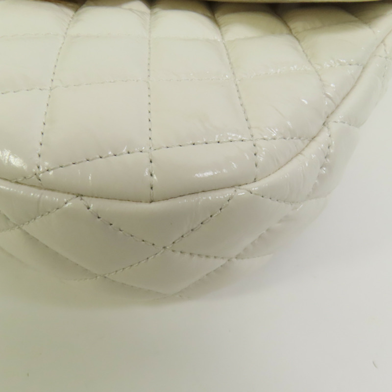 CHANEL 牛皮皮革24C 金扣手挽肩背兩用袋-12