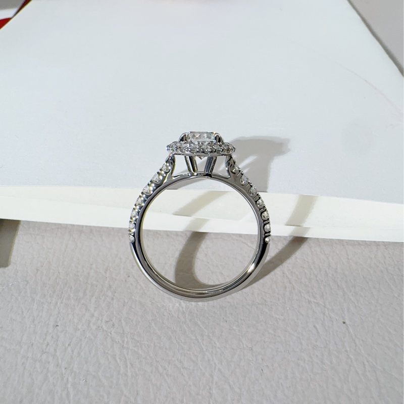 Cartier卡地亚 Destinee系列 圆形围镶钻钻戒-6