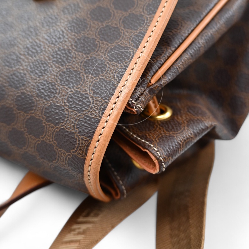 [Pre-owned] Celine Vintage Monogram Backpack-3