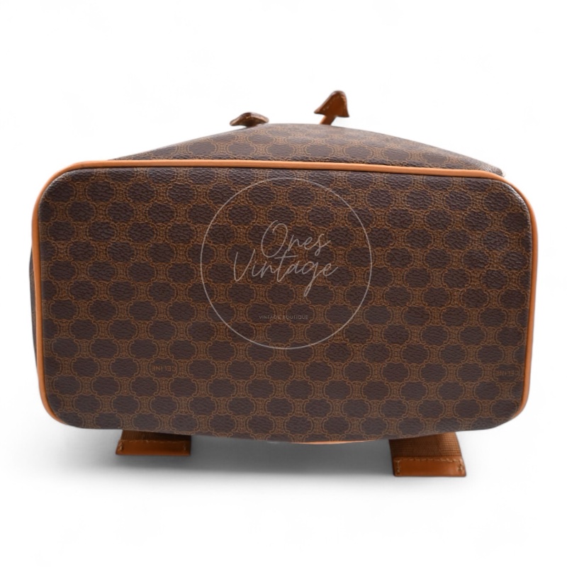 [Pre-owned] Celine Vintage Monogram Backpack-11