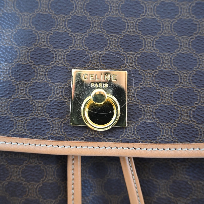 [Pre-owned] Celine Vintage Monogram Backpack-15