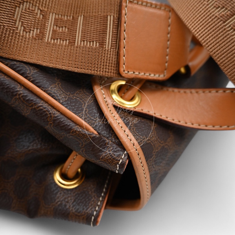 [Pre-owned] Celine Vintage Monogram Backpack-17