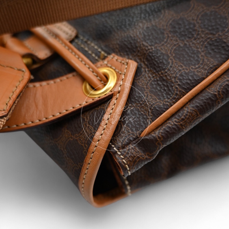 [Pre-owned] Celine Vintage Monogram Backpack-18