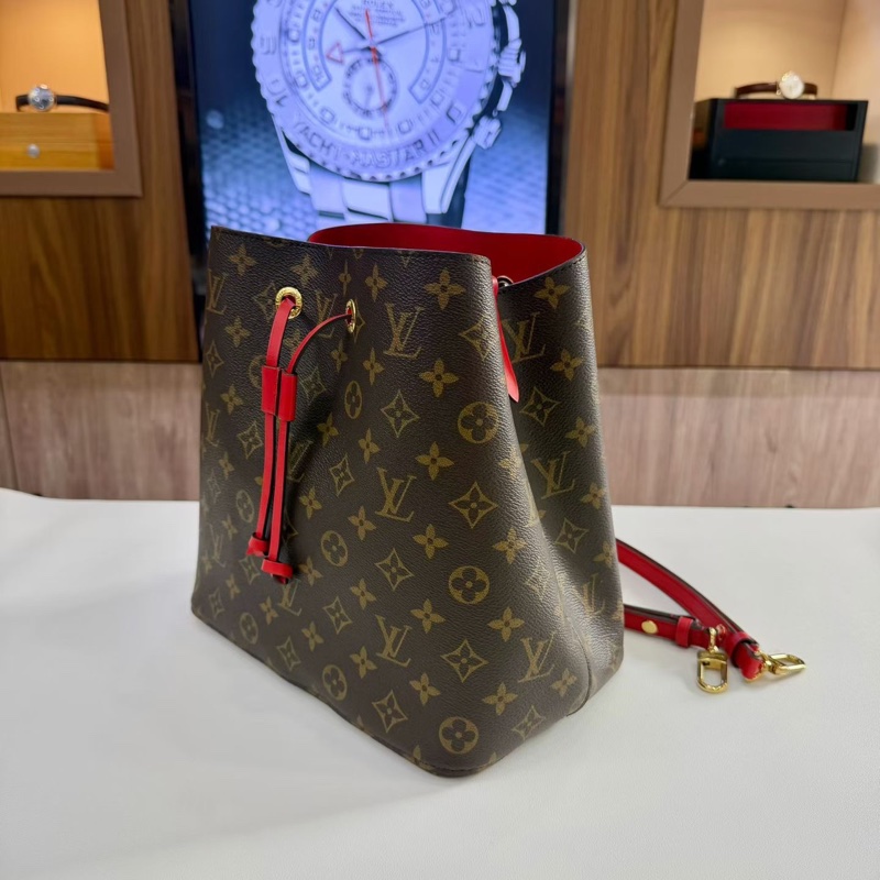 98新Lv路易威登 经典老花水桶包 红桶尺寸：26*26*17.5c-1
