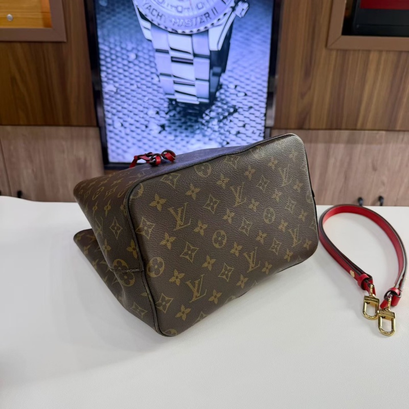 98新Lv路易威登 经典老花水桶包 红桶尺寸：26*26*17.5c-4