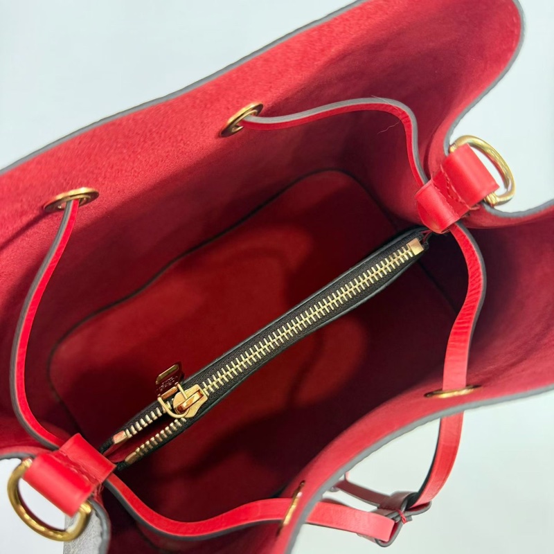 98新Lv路易威登 经典老花水桶包 红桶尺寸：26*26*17.5c-5