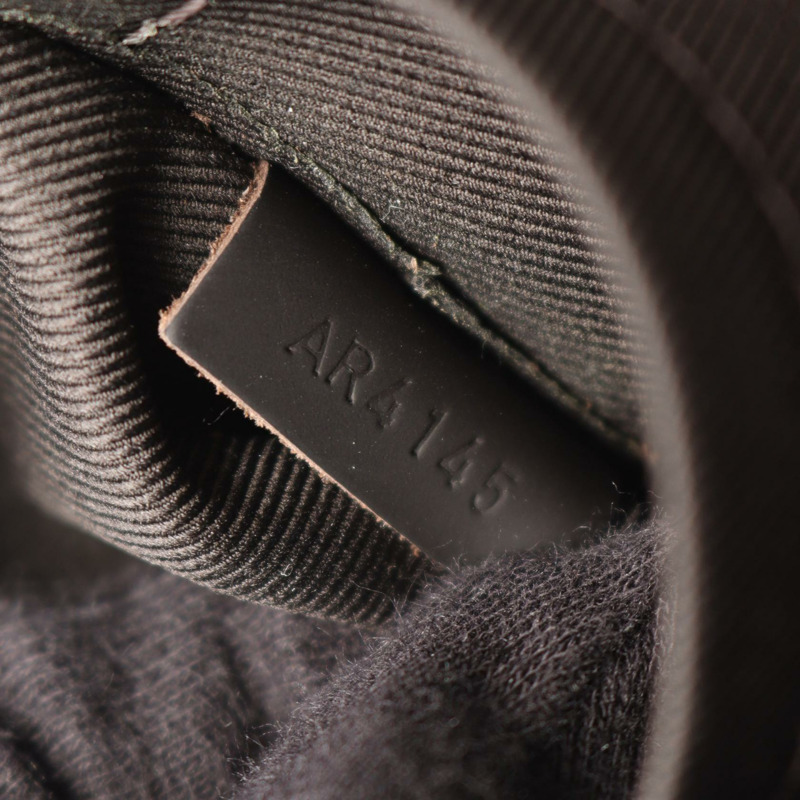 路易威登 Jake 手提包 N41559 Damier 皮革棕色 Ebene 二手男式-4