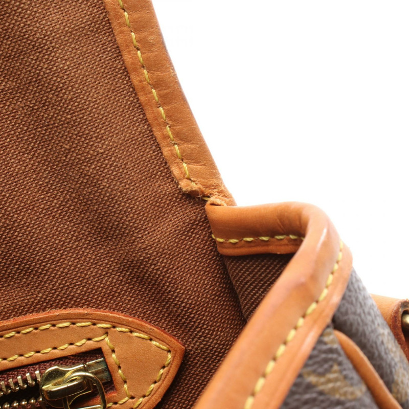 路易威登 Sologne 單肩斜背包 M42250 Monogram 皮革 棕色 二手-9