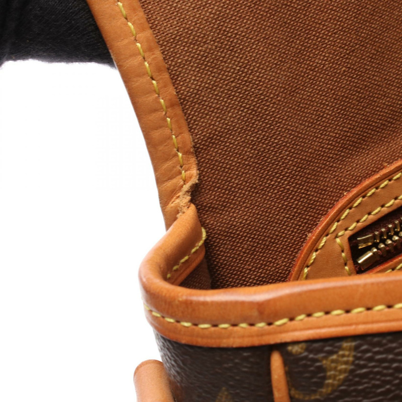 路易威登 Sologne 單肩斜背包 M42250 Monogram 皮革 棕色 二手-10