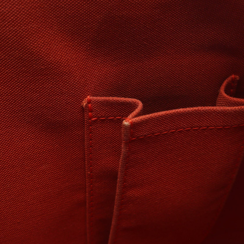 路易威登 Alma 手提包 N51131 Damier 皮革棕色 Ebene 二手女士-12