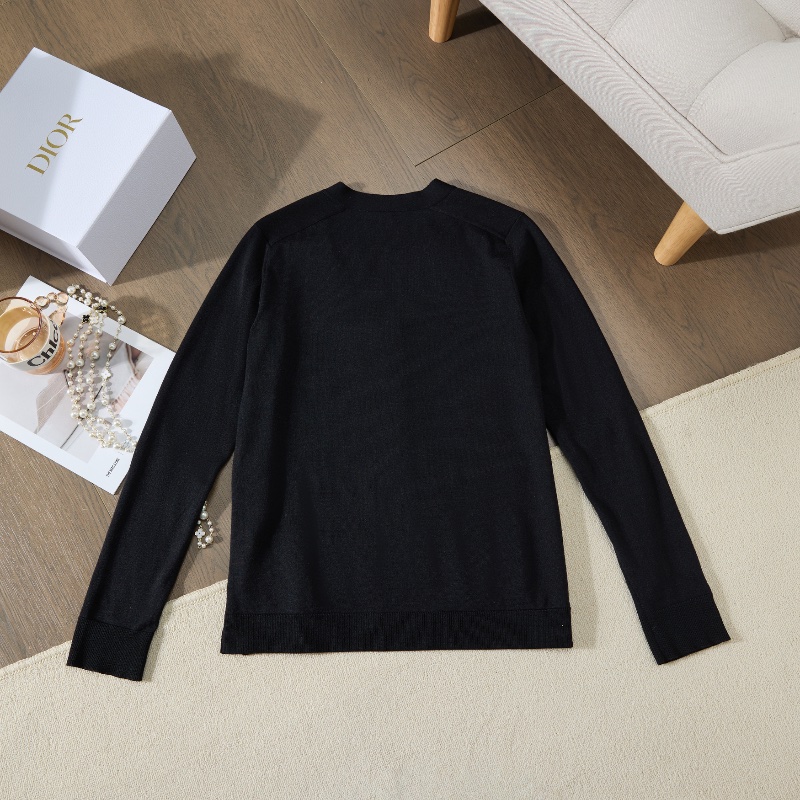 ❤️LV 滿印Logo 貓咪圖案 開衫毛衣-8