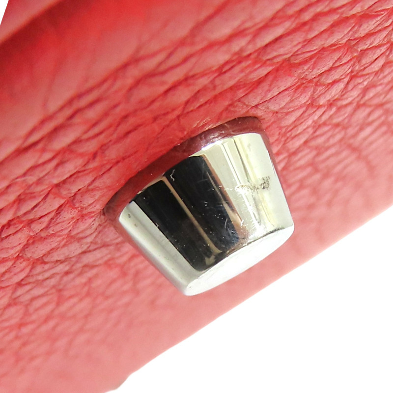 紅/裸色 Taurillon牛皮 Picotin Lock Touch 22 手提包 X刻 銀扣 無鑰匙【HERMES 愛馬仕】-14