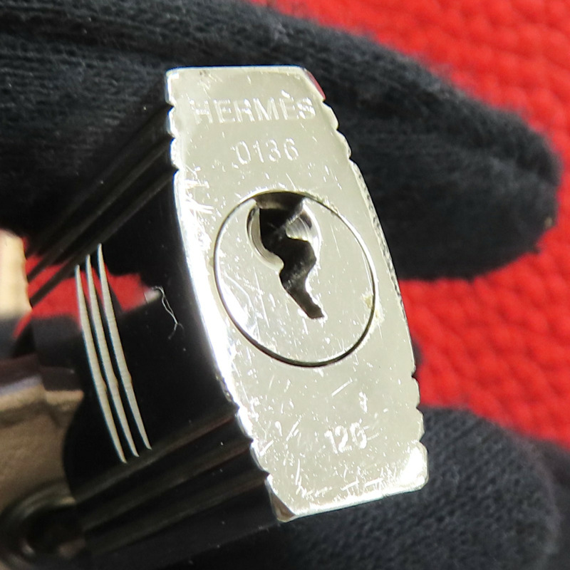 紅/裸色 Taurillon牛皮 Picotin Lock Touch 22 手提包 X刻 銀扣 無鑰匙【HERMES 愛馬仕】-15