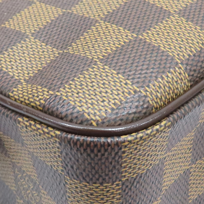 棕色 棋盤格帆布 Ravello GM 肩背包【LOUIS VUITTON LV 路易威登】 N60006-12