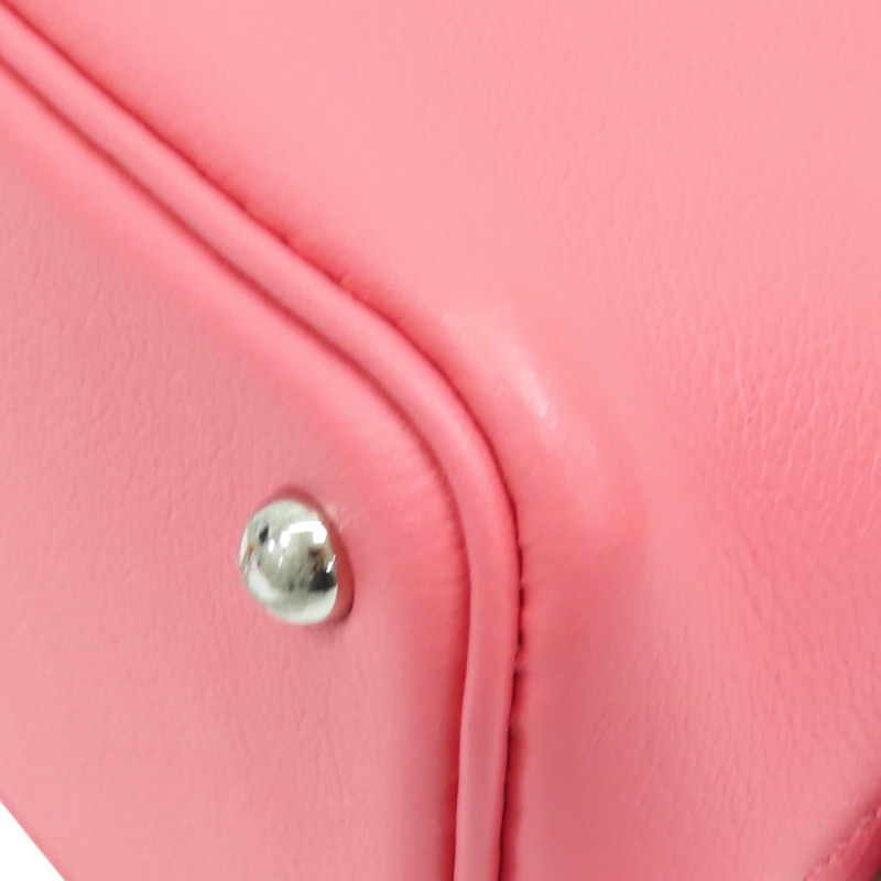 唇膏粉色 Evercolor牛皮 Bolide 1923 Mini 柏莉包 肩背包 B刻 銀扣【HERMES 愛馬仕】-10