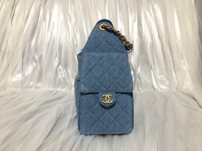 CHANEL25bag牛仔款小號 #購證 #防塵袋 #芯片保固 稀有款-2