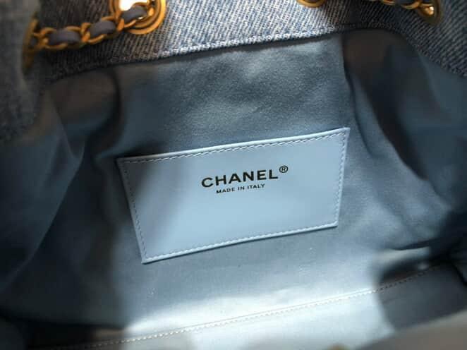 CHANEL25bag牛仔款小號 #購證 #防塵袋 #芯片保固 稀有款-12