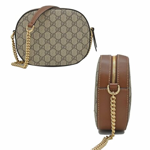 【門市全新現貨】GUCCI GG Supreme 塗層帆布斜背包相機包(附原廠防塵袋)