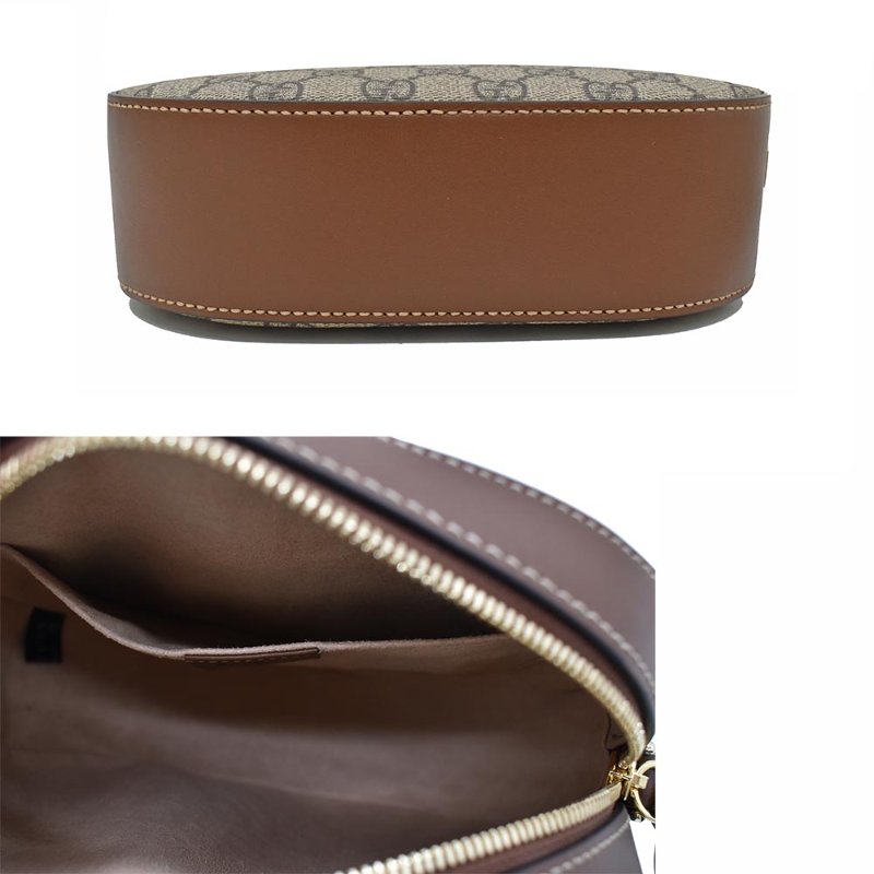 【門市全新現貨】GUCCI GG Supreme 塗層帆布斜背包相機包(附原廠防塵袋)-1