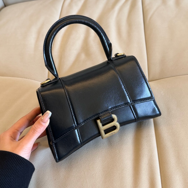 Balenciaga Hourglass沙漏包黑色xs-0