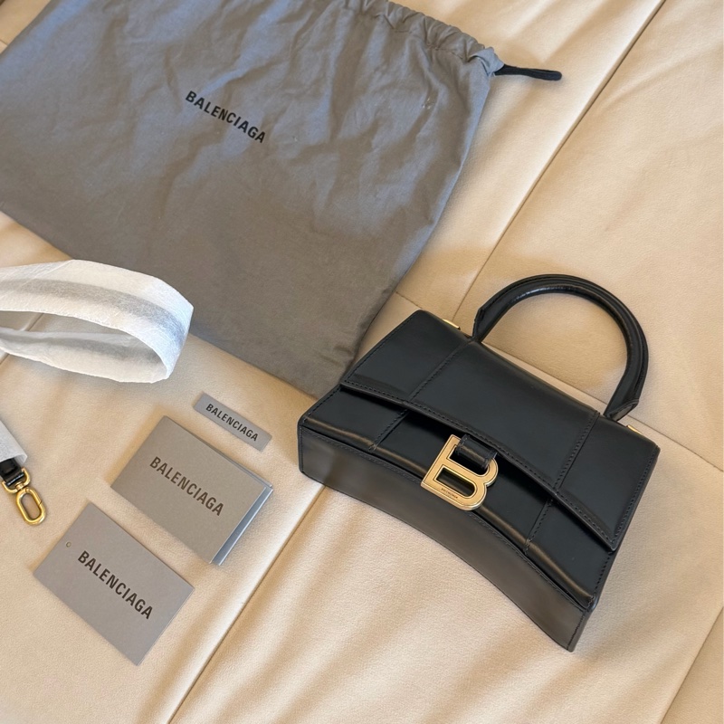 Balenciaga Hourglass沙漏包黑色xs-2