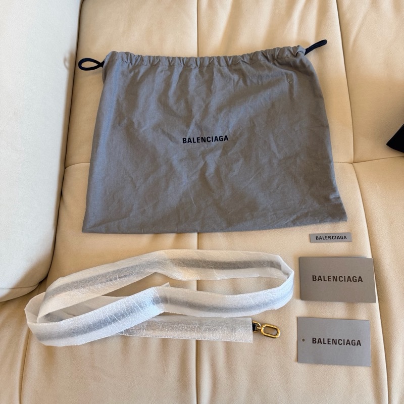 Balenciaga Hourglass沙漏包黑色xs-3