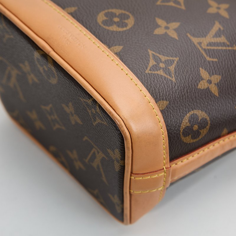 二手Lv Nano Noé 水桶包 老花/ 晶片款-8