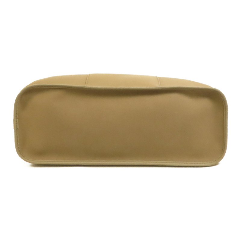 HERMES 帆布Cabag Elan銀扣手挽肩背兩用袋Taupe-3