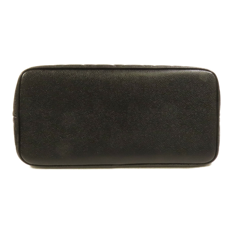 CHANEL 牛皮皮革Vintage Tote Bag金扣肩背袋-3