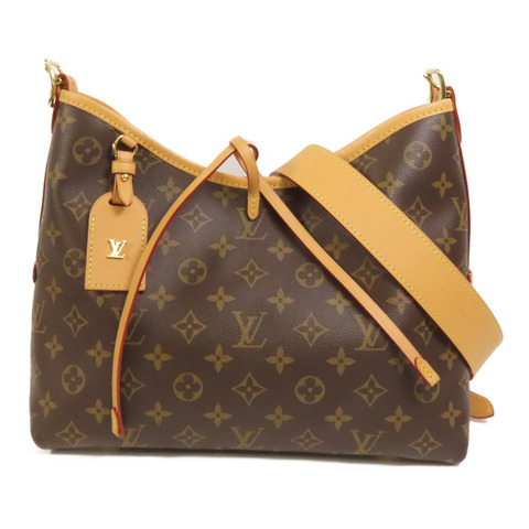 LOUIS VUITTON Monogram CarryAll PM金扣肩背袋