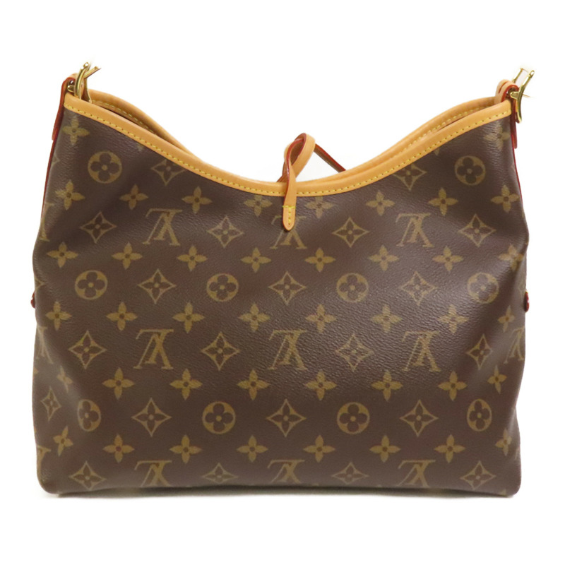 LOUIS VUITTON Monogram CarryAll PM金扣肩背袋-1
