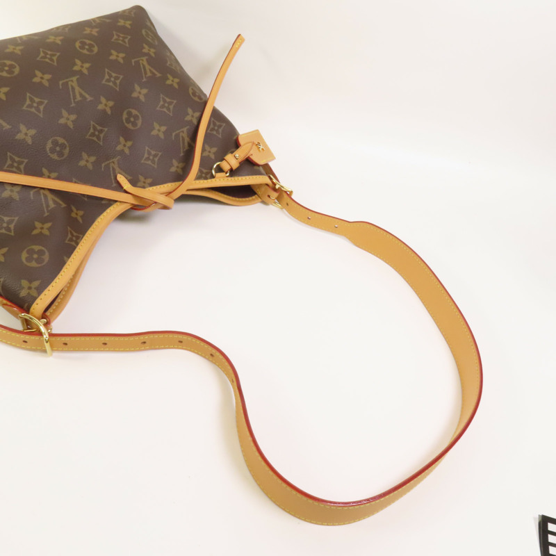 LOUIS VUITTON Monogram CarryAll PM金扣肩背袋-4