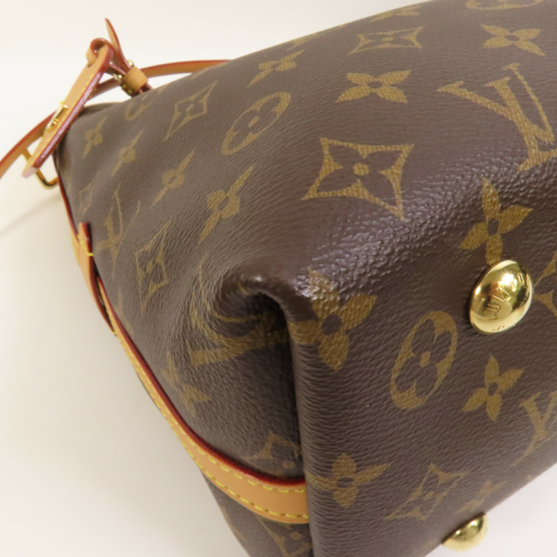 LOUIS VUITTON Monogram CarryAll PM金扣肩背袋-13