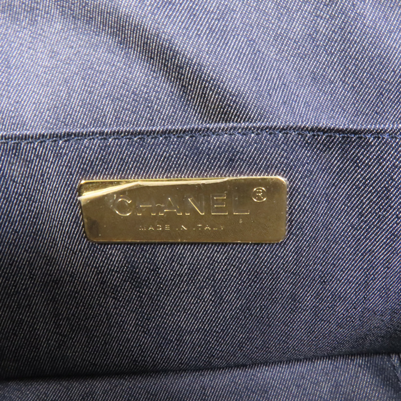 CHANEL 牛皮皮革CC Mania Waist Bag金扣鏈帶腰包-8