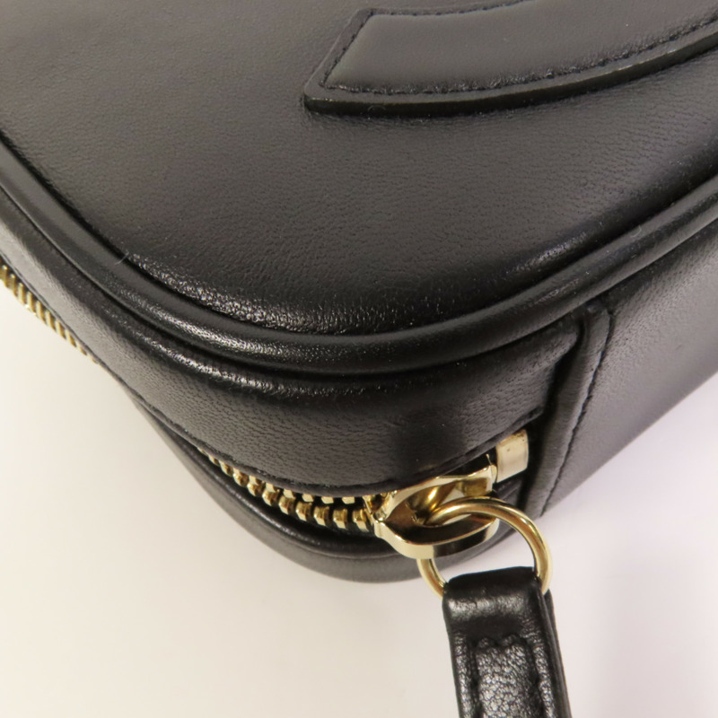 CHANEL 牛皮皮革CC Mania Waist Bag金扣鏈帶腰包-15