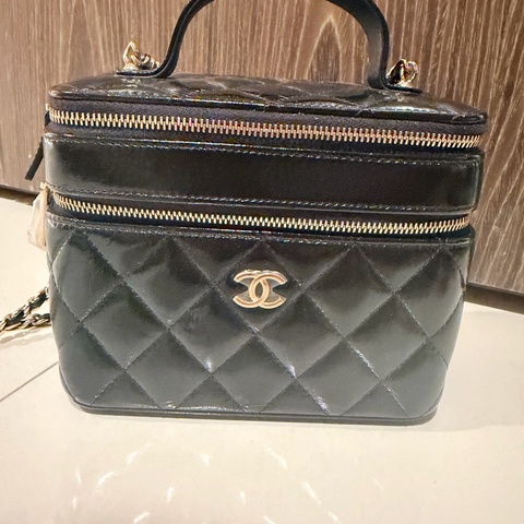 香奈兒雙層化妝箱包