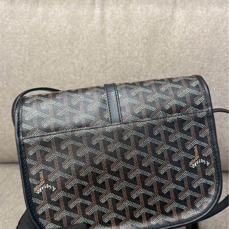 GOYARD黑色郵差包-3