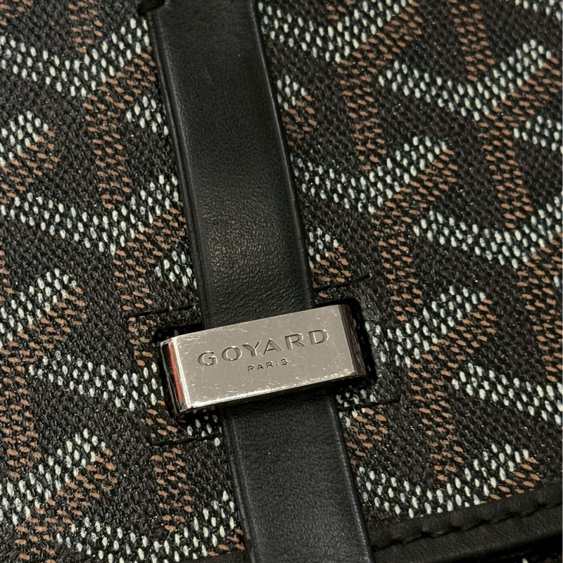 GOYARD黑色郵差包-6