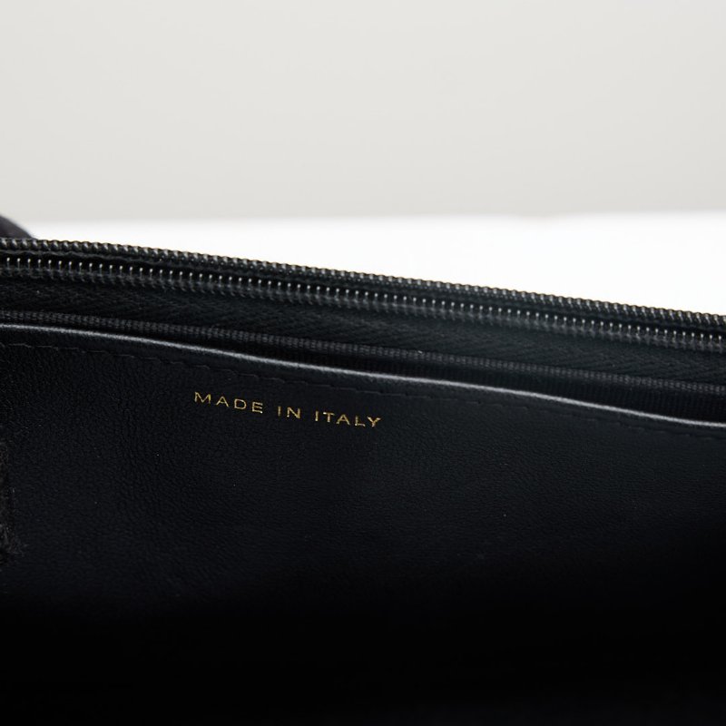 二手Chanel 24P愛心金球woc/黑金牛 芯片款-20