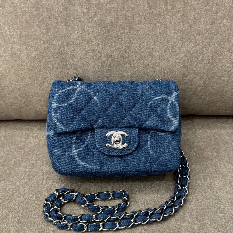 香奈兒牛仔CF方胖-0