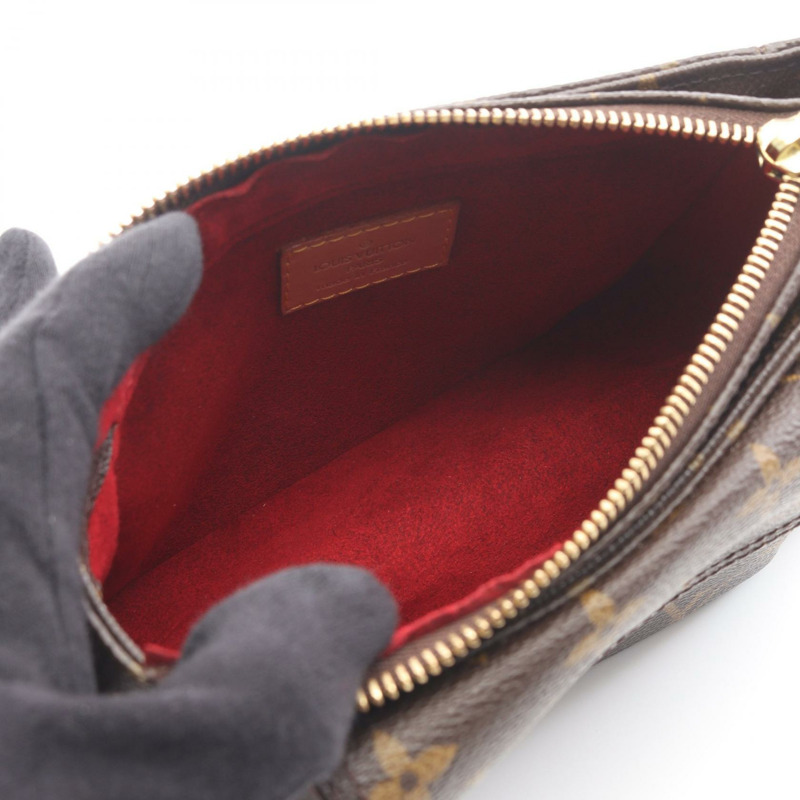 路易威登 Vivacite PM 單肩斜背包 M51165 Monogram 棕色皮革-2