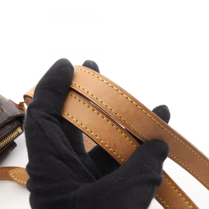 路易威登 Vivacite PM 單肩斜背包 M51165 Monogram 棕色皮革-9