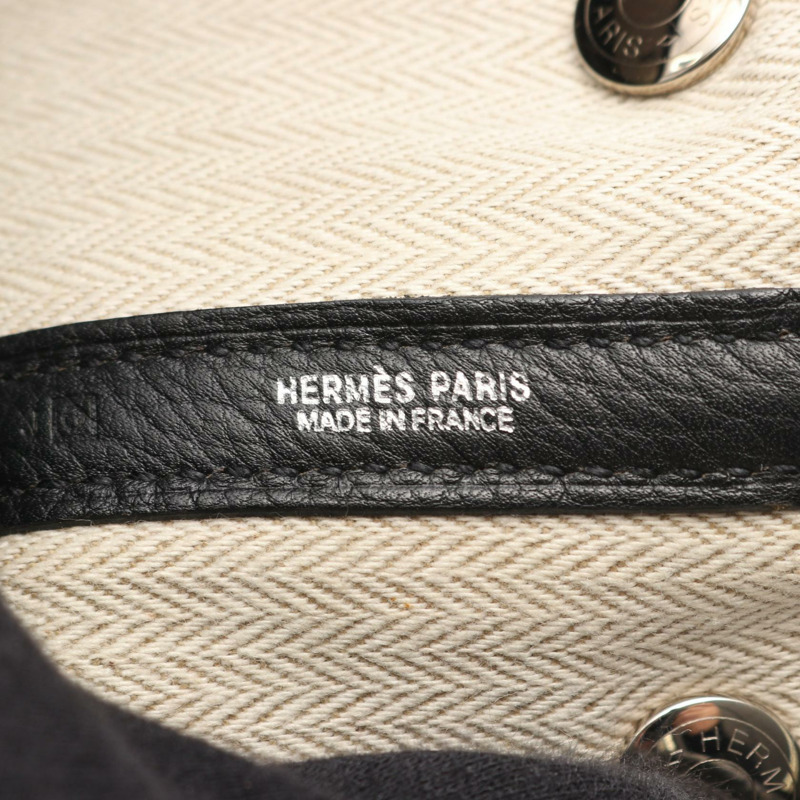 愛馬仕花園派對TPM手提包 O 051568CK Negonda皮革 SHW 黑色 二手-3