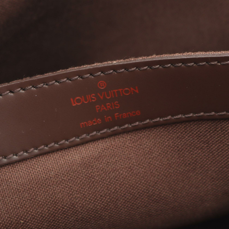 路易威登 Naviglio 單肩斜背包 N45255 Damier 皮革 Ebene 二手-3