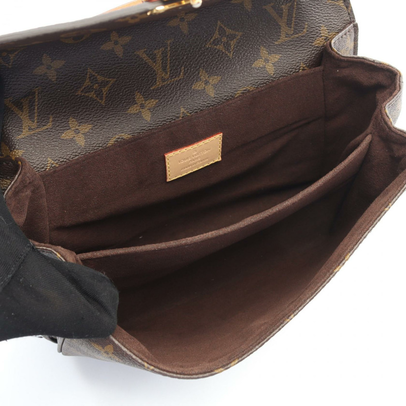 路易威登 Pochette Metis MM 斜背包 M44875 Monogram 棕色皮革-2
