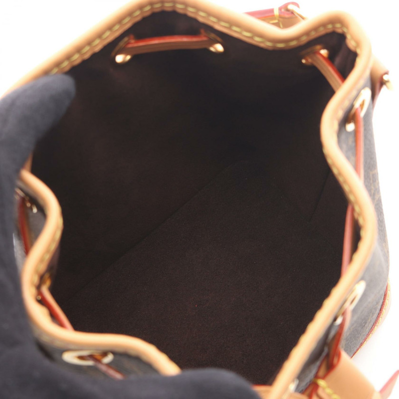 路易威登 NanoNoe 斜背單肩包 M81266 Monogram 棕色皮革-2