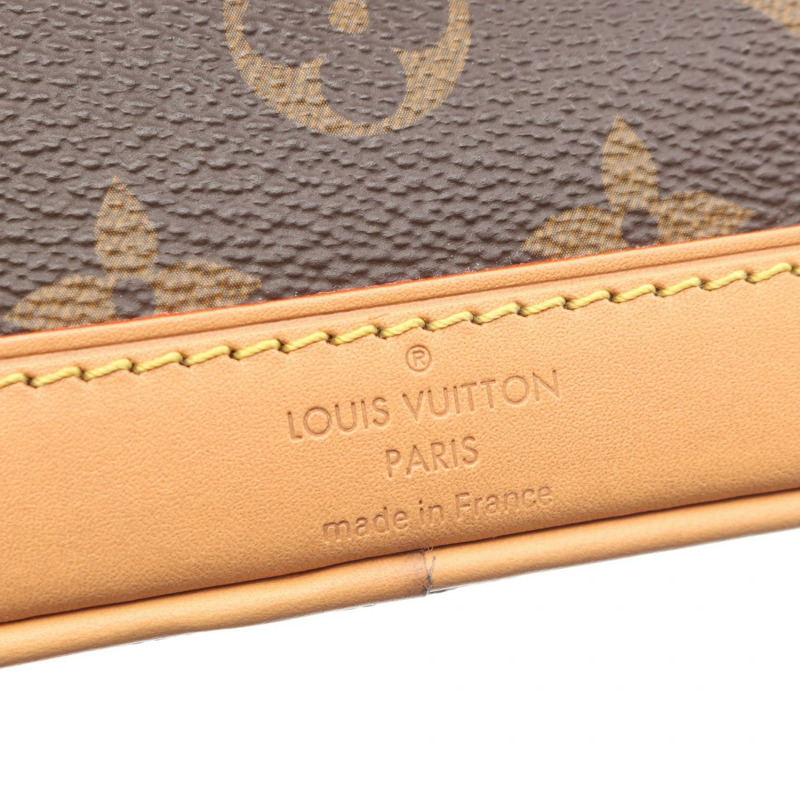 路易威登 NanoNoe 斜背單肩包 M81266 Monogram 棕色皮革-3