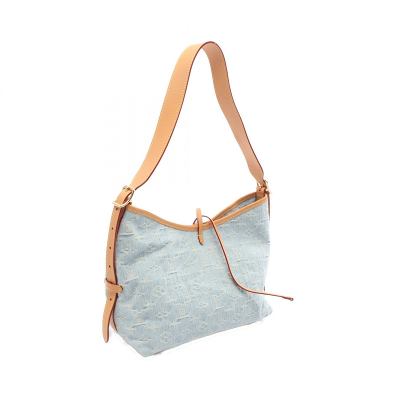 路易威登 LV 泳池邊手提包 NM PM 單肩包 M11462 Monogram 牛仔布-1