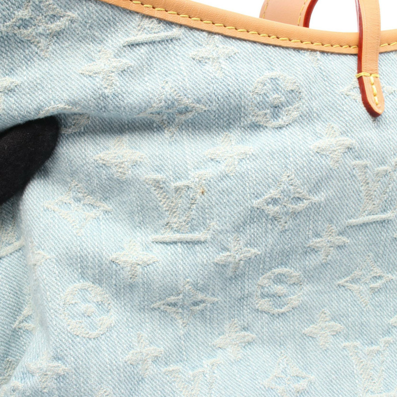 路易威登 LV 泳池邊手提包 NM PM 單肩包 M11462 Monogram 牛仔布-4